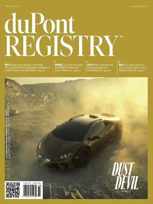 Title details for duPont REGISTRY Magazine by duPont Registry - Available